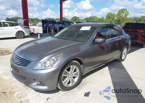 2015 Infiniti Q40 z USA, uszkodzony, nr VIN JN1CV6AP1FM580506
